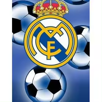 Toalla de Playa Real Madrid 75 x 150 cm, 100% Algodón - 1