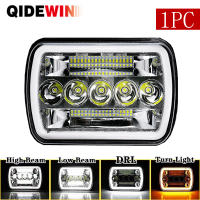 Faros LED Para Coche 6x7 Pulgadas Con DRL Amarillo 6000K Blanco Cuadrados Para Jeep Cherokee XJ Wrangler YJ Asamblea Automotriz - details 12
