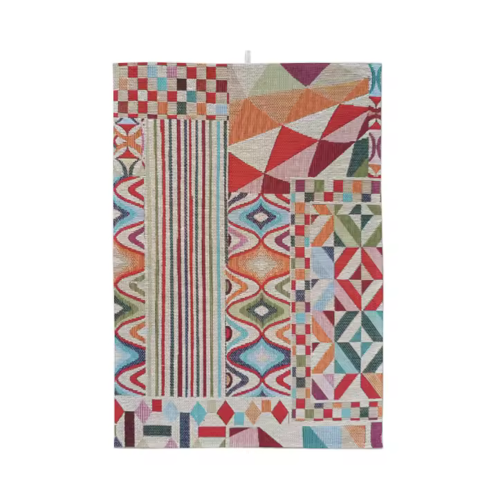 Lafábricadelastelas- Gobelino Jacquard tela por metros patchwork tapicería, resistente, de calidad y tejido opaco, cortinas, cojines, colchas,bolsos, tejido para moda. - 1