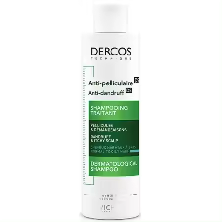 DERCOS Champú Anticaspa DS Normal a graso. 390mL - 1