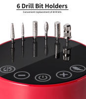 Taladro Eléctrico Inalámbrico Para Arte De Uñas Con Conector USB Set De Remoción De Esmalte Pulidora De Uñas De Bajo Ruido - details 7