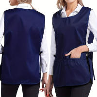 BOPORO Delantal Impermeable Unisex con Mangas y Bolsillos Profundos - details 3
