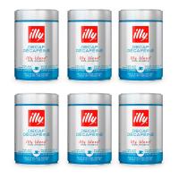 Pack 6 x Illy Café Molido Descafeinado 250 Grs - Qumir - details 0