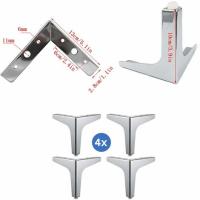 Pata triangular para muebles, Patas intercambiables de Metal para muebles, muebles DIY - details 0