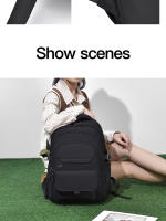 Mochila Oxford multicapa impermeable y elegante, mochila de gran capacidad para estudiantes, viaje Simple, fuera de la ciudad - details 11