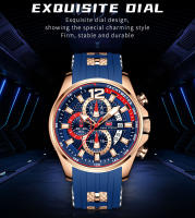 Reloj De Pulsera Deportivo MINI FOCUS Rojo Para Hombres Lujo Cronógrafo Cuarzo Con Correa De Silicona Manos Luminosas Fecha Resistente Al Agua - details 5