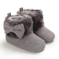 Nuevos Zapatos Para Bebé Recién Nacidos Antideslizantes Con Lazo Cómodo Y Atractivos De Corduroy Y Algodón Para Primavera Invierno Protección Del Piso Con Cierre De Cremallera - details 20