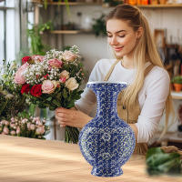 Vaso De Flores En Puzzzle De Porcelana Diseño 3D DIY Juguete Educativo Decoración De Casa Regalo Cálido Para Adultos - details 6