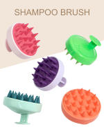 Cepillo De Baño De Silicona Para Limpieza Del Cabello Y Masaje Capilar Cepillo De Ducha De Plástico Suave Para Cabello Y Cuerpo Herramienta De Peluquería Para Salón - details 19
