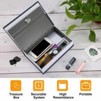 Libro Hueco Seguro De Diccionario Con Llave Caja De Monedas Escondite Para Joyas Y Valores En Casa - details 16