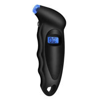 Nueva Medidora De Presión De Neumáticos Digital Con Iluminación Retroiluminada Alta Precisión Para Coche Medidor De Presión De Aire De Ruedas LCD Negro Rojo Verde Azul Plateado Oro Gris Oscuro - details 3