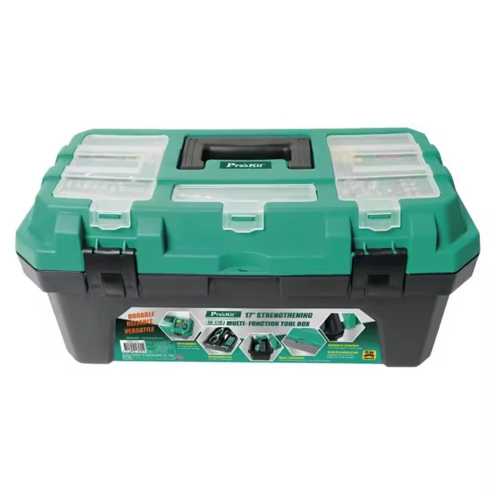 Proskit Caja de Herramientas para Almacenaje y Transporte de Resina de Polipropileno 470x230x220mm - 1