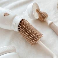 Cepillo De Limpieza Para Botella Y Tetina De Bebé De Silicona Largo Mano Nueva Herramienta De Limpieza Especial Coreana Para Recién Nacidos - details 8