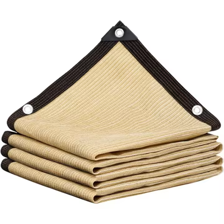 Velas de Sombra para Vela de Patio, Vela de Sombra para Pérgola, Red de Sombra para Vela de Sombra para Jardín con Perforaciones 3mX4m - 1