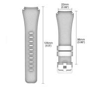 Correa De Silicona Para Reloj Samsung Galaxy Watch 5/6/4/3/46mm/Active 2/Gear S3 Frontier/Sport Compatible Con Huawei GT 4/3/2/2E - details 1
