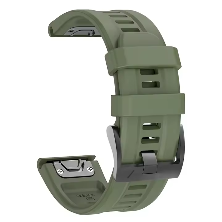 Correa De Reloj De Silicona QuickFit 22mm 26mm Para Garmin Fenix 6X pro 5X plus Epix Gen 2 Bandas Compatible Con Fenix 6 pro 5 plus Unisex - 1