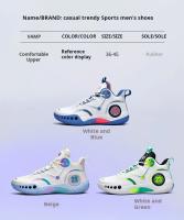 Zapatillas De Baloncesto Para Niños Diseño Original 2024 Comodidad Y Moda Zapatos De Entrenamiento Deportivo Para Interior Para Adolescentes - details 5