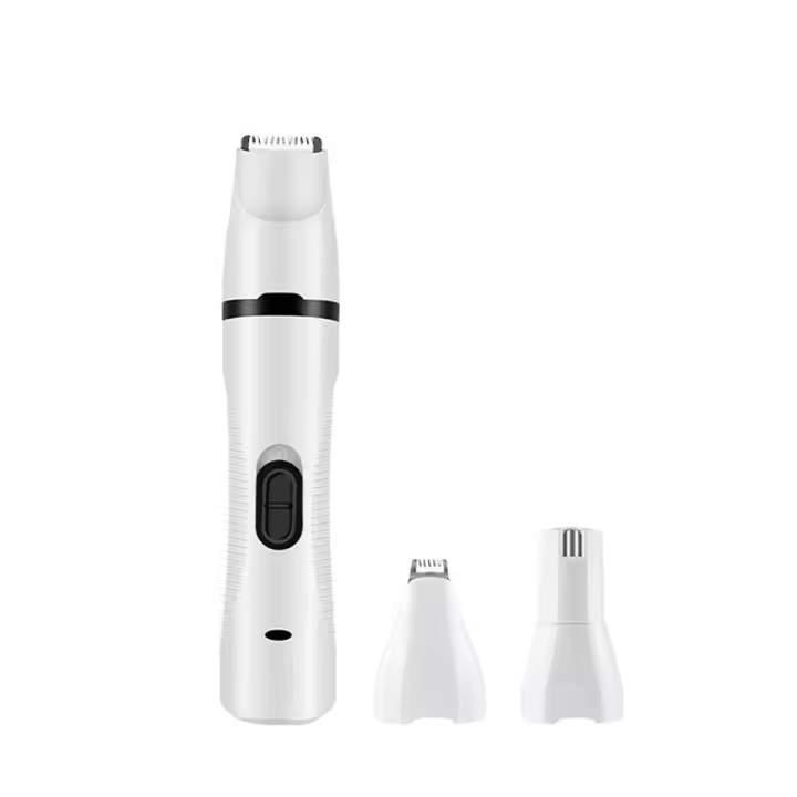 Afeitadora eléctrica multifuncional para mascotas, cortadora de pelo, pulidora de uñas, empujadora de pelo para perros, recortadora de pelo, pulidora de uñas USB - 1