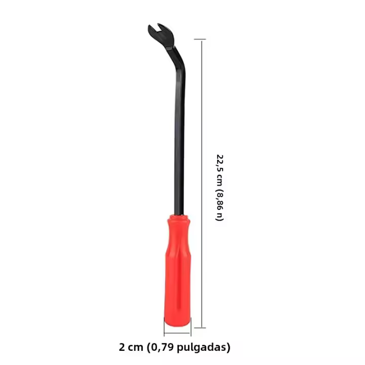Juego De Herramientas Para Puertas De Coche Pulidor De Uñas Fuente De Energía Manual Herramienta De Desmontaje Para Interiores Y Modificaciones - 1