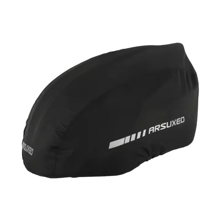 Cubierta Impermeable Para Bicicleta Con Bandas Reflectantes Cubierta De Agua Y Nieve Para Casco De Ciclismo Ultraligero Para Adultos Hombres - 1