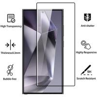 Protector De Pantalla De Vidrio Templado 4en1 Para Samsung Galaxy S24 Ultra Protector De Lente De Cámara Película Protectora Para Galaxy S24 plus S24Ultra - details 1