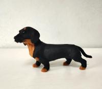 1pc Figura Realista De Perro Dáxilhund Simulación Juguetes Para Niños Decoración De Hogar Animal Suave Compañero De Vida Para Niños - details 1