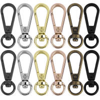 5pcs Hebilla De Anillo O-Ring De Metal Con Giradiscos Para Manualidades En Cuero Mochila Correa Cinturón Llavero Accesorio - details 1