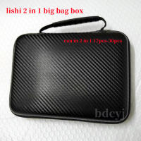 Bolsa Negra 2en1 Decoder Lishi Con Herramientas Vacía Caso De Transporte Para Herramientas Lishi Adecuada Para Canadd17-33 PCS /lot - details 0