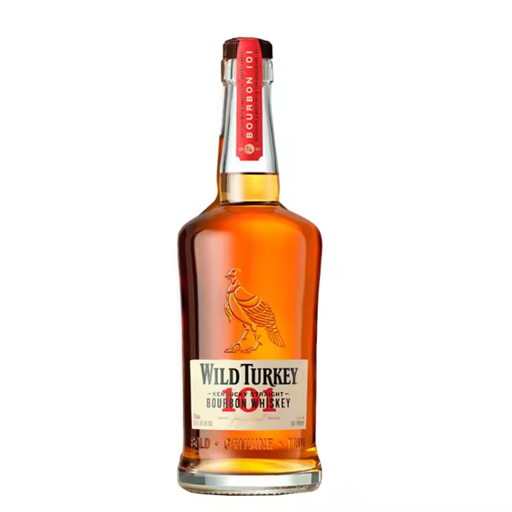 Whisky Wild Turkey 101 - Botella 1 L - Kentucky Straight Bourbon - 50,5% - 1