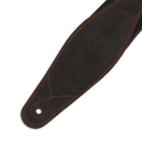 Correa De Guitarra Gearlly Para Electrónica Y Bass Piel Superior Con Espuma Ajustable Correa De Música De 8cm X 108-142cm - details 2