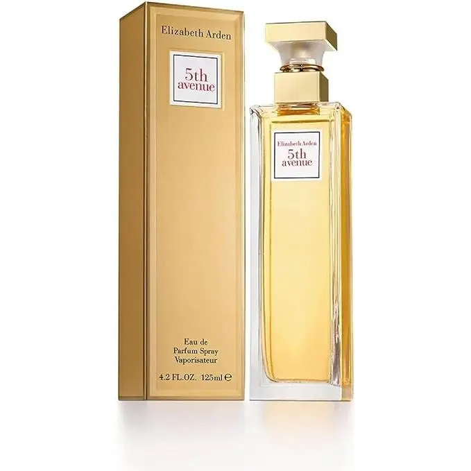 Elisabeth Arden - 5th Avenue, Eau de Parfum 30, 75 y 125 ml, Perfume Femenino en Spray, Elegante y Lujoso con Notas Florales de Magnolia Rosada, Violeta y Ámbar, Aroma Fresco y Ligero, Perfume Original para Mujer - 1