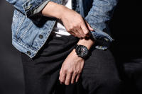Reloj De Pulsera Masculino PAGANI DESIGN 1701 Luna De Cuarzo Lujo Con Cronógrafo Cristal De Esmeril Resistente Al Agua Para Hombres - details 5