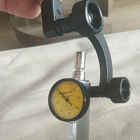 Soporte De Indicador Dial Combinado De Media Ranura Con Porta-Indicador De Arco 8mm Base De Indicador De Rodillo Localizador De Centro Herramienta De Medición Para Metalworking - details 5