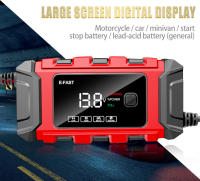 Cargador Inteligente De Batería Para Coche Y Motocicleta TK360 12V Cargador De Pulso Para Baterías De Ácido Lead Con Pantalla LCD Digital - details 0