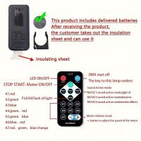 Proyector De Cielo Estelar Con Luz Del Norte LED Para Decoración De Fiestas En Casa Control Remoto Rotación Automática Varios Estilos Incluye Batería - details 8