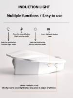 Luz Sensor De Movimiento LED Con Sensor De Luz USB Tipo-C 3 Colores Decoración Para Pasillo Escalera Habitación Luz Noturna - details 4