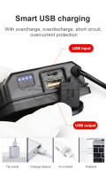 Linterna Frontal LED De Alta Potencia 1000000LM XHP360 Recargable Por USB Para Pesca Y Camping Luz De Cara Resistente Al Agua Con Ángulo De Haz De 60° - details 7