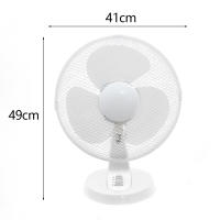 Ventilador de Escritorio Compacto ,Ventilador de Mesa Portátil con Diseño de 3 Aspas,equeño Ventilador de Escritorio Blanco - details 1
