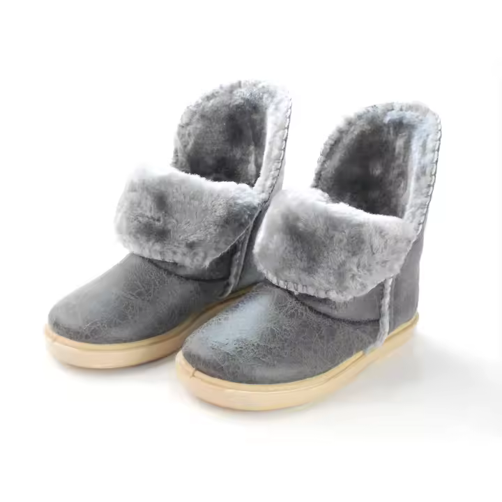 Botas para el frío interior forrado de pelito para niña de Vulpeques - 1