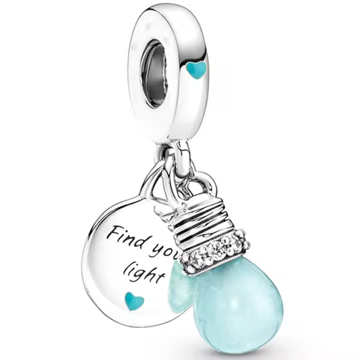 Abalorios Charms Colgantes de Animales de amor familiar Metal con Compatible con Pulsera Europeo, Charms para Mujer - 1