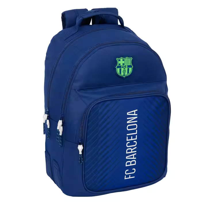 MOCHILA DOBLE ADAPT.CARRO F.C. BARCELONA NAVY BLUE - 1