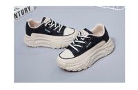 Nuevos Zapatos Retro Para Mujer Primavera Zapatillas Casuales Versátiles De Alta Calidad Zapatos De Moda Para Mujer Medio Tacón PU - details 7