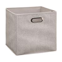 Caja de almacenamiento de tela - Cesta organizadora plegable -Beige Chine- 5 FIVE - Varios Tamaños - details 0