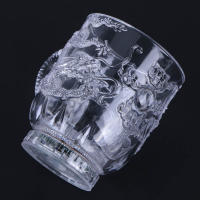 Taza De Bebida Luminosa De Dragon 285ml Con Inducción De Líquido Taza De Vino Y Whisky De Acrílico Batería Iluminación Para Fiesta Y Vacaciones - details 4