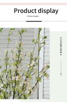 Planta De Pino Artificial De 105cm Con Ramas Largas De Nieve Para Decoración De Bodas Y Hogar Accesorio Suave Para Fotografía De Boda - details 6