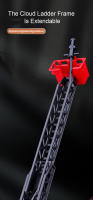 Juguete De Coche Camión De Bomberos 1/32 Con Sonido Luz Escala 1:32 Regalo Para Niños Decoración Vehículo De Rescate Con Escalera Y Bomba De Agua - details 7