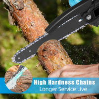 3000W 6Inch Electric Chain Saw Handheld Portable Mini Chainsaw Tree Wood Cutter Pruning Garden Power Tool For Makita 18V Battery - details 2