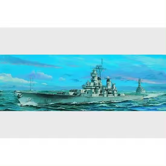 TRUMPETER 05701 U.S. BATTLESHIP LOWA 1/700 - 1
