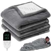 Washable double-layer temperature-controlled heating blanket flannel electric blanket cover blanket automatic protection - details 7