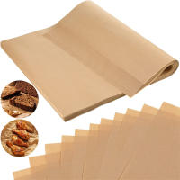 LMETJMA 100 Pcs Papel De Horno Precortado No Adhiere Antiadherente No Se Enrolla Ni Quema Papel De Cera Para Hornear JT70 - details 0
